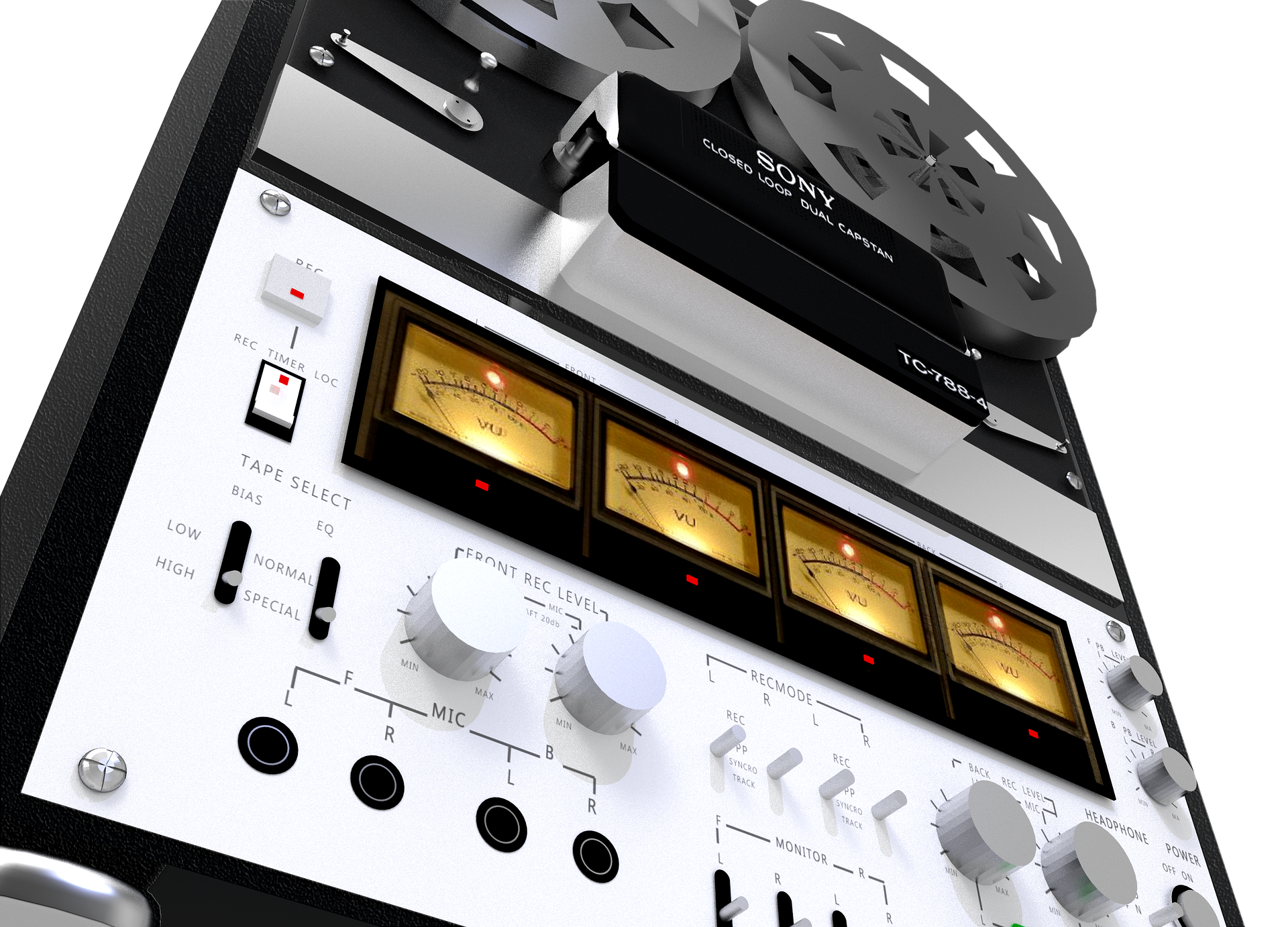 Reel to Reel Tape recorder Healing Frequencies Music